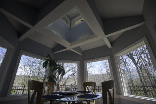 Ceiling and Copula over Breakfast room